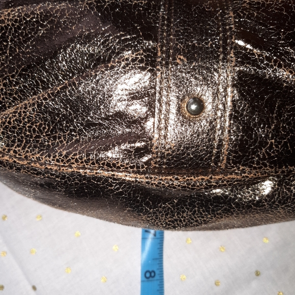 🔥5/20🔥EXPRESS new bronze metallic mini shoulder bag - Picture 7 of 10